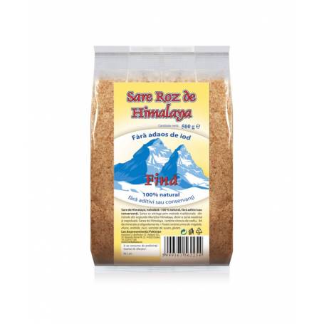 Sare roz de Himalaya, fina, 500 g, HERBAVIT