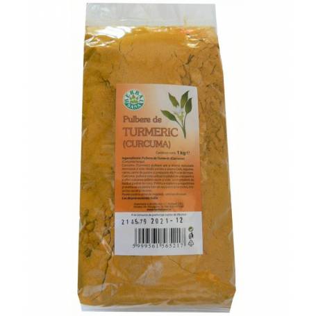 Turmeric, curcuma, pulbere, 1 kg, HERBAVIT