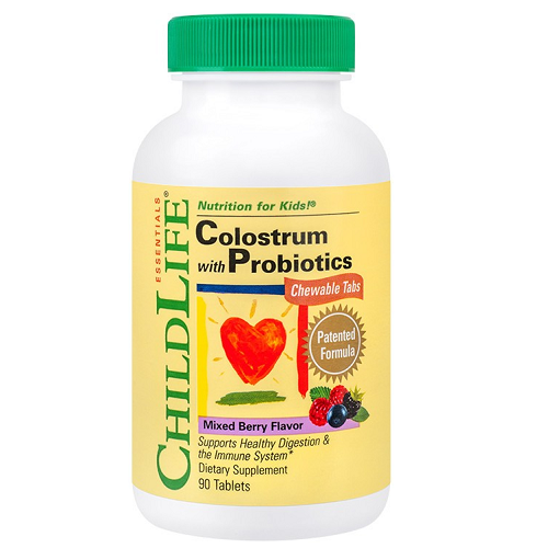 Colostrum plus Probiotics, 90 tablete masticabile, Secom