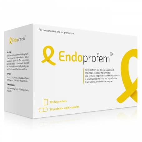 EndoProfem, terapie complementara in endometrioza, 30 plicuri + 30 capsule, EstabloPharma
