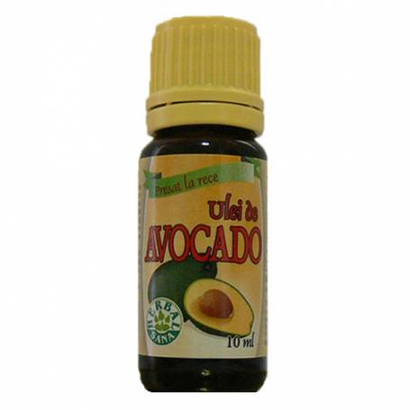 Ulei de avocado presat la rece, 10 ml, HERBAVIT