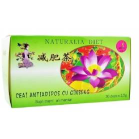 Ceai antiadipos cu Ginseng, 30plicuri - Naturalia Diet