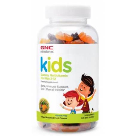 Multivitamine pentru copii 2 - 12 ani, Multy Gummy Kids 120 jeleuri - GNC