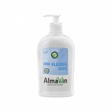 Sapun lichid Sensitive, fara miros, eco-bio, 500 ml, AlmaWin