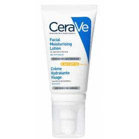 Crema hidratanta de fata pentru ten normal si uscat SPF30, 52ml - CeraVe