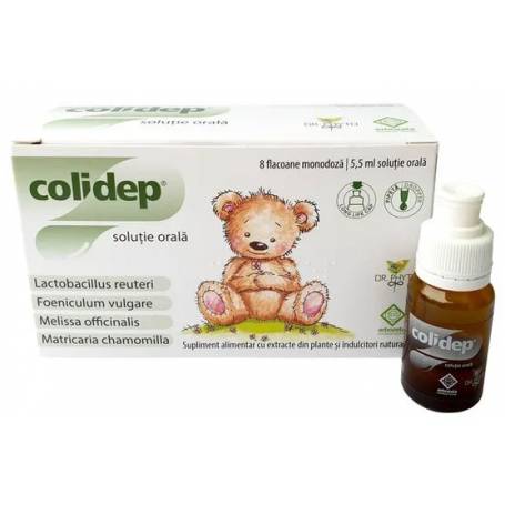 Colidep, 8 flacoane x 5,5ml - Dr. Phyto