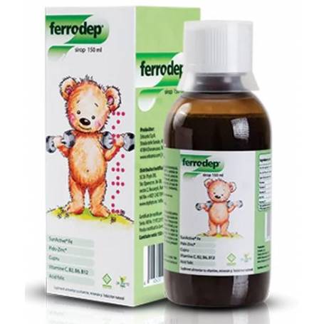 Ferrodep Sirop pentru copii 150ml - Dr. Phyto