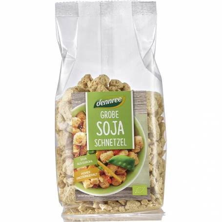 Bucati mari de soia,  eco-bio, 150g - Dennree