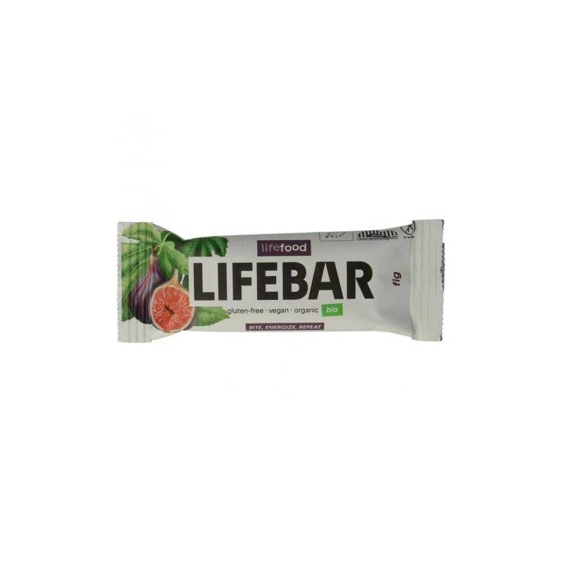 Baton cu smochine raw eco-bio 40g - Lifebar