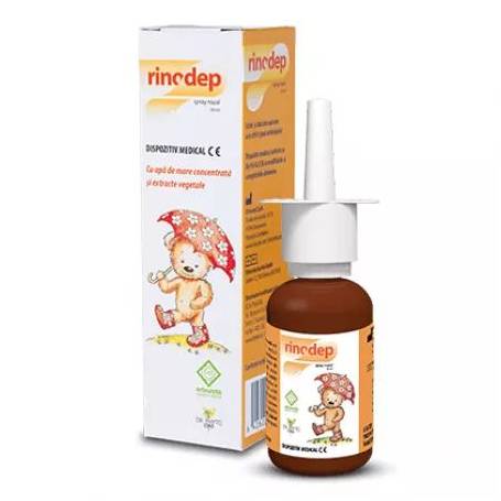 Rinodep Spray, faciliteaza respiratia, 30 ml, Dr. Phyto