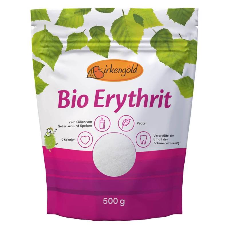 Erythritol indulcitor, eco-bio, 500g, Birkengold