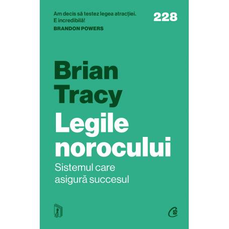 Legile norocului, Brian Tracy - carte - Curtea Veche