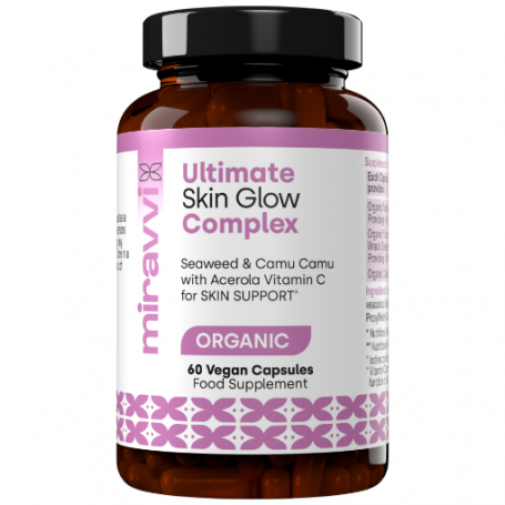 Skin Glow Ultimate - Complex Ecologic - piele radianta - 60 capsule, Miravvi