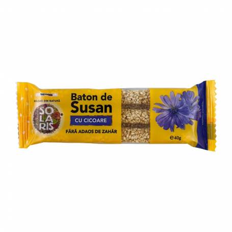 BATON DE SUSAN CU CICOARE, fara zahar. 40g, SOLARIS