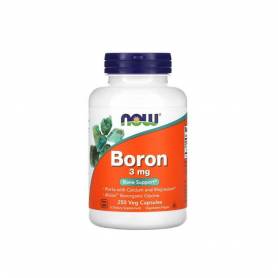 Boron - Bor Mineral, 3 mg, 250 capsule, Now Foods