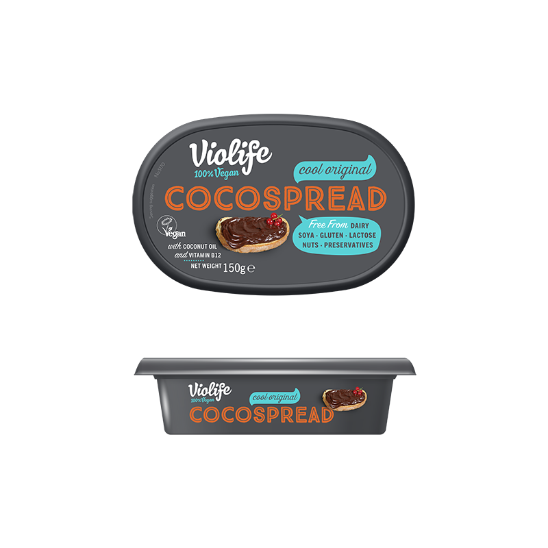 Crema Tartinabila cacao Cocospread, fara lactoza si fara gluten,