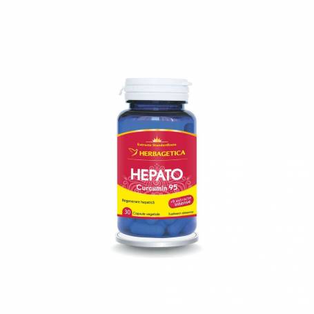 Hepato+ curcumin 95, 30 capsule, HERBAGETICA