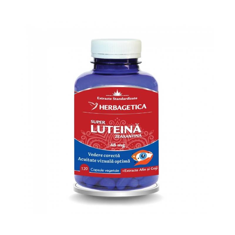 Super luteina zeaxantina, antioxidanti pentru ochi, 120 capsule,