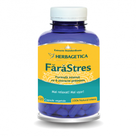 FARA STRES, 120 capsule, Herbagetica