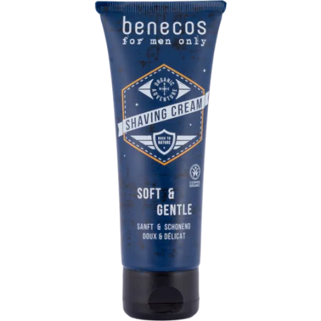 Crema de ras pentru barbati, 75 ml, Benecos