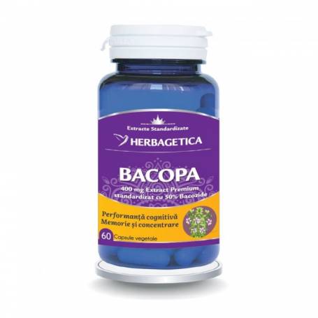 BACOPA MONNIERI, 60 capsule, Herbagetica