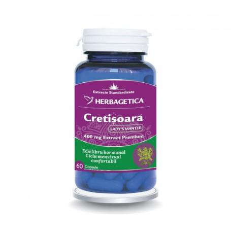 CRETISOARA - LADY'S MANTLE, 60 capsule, Herbagetica