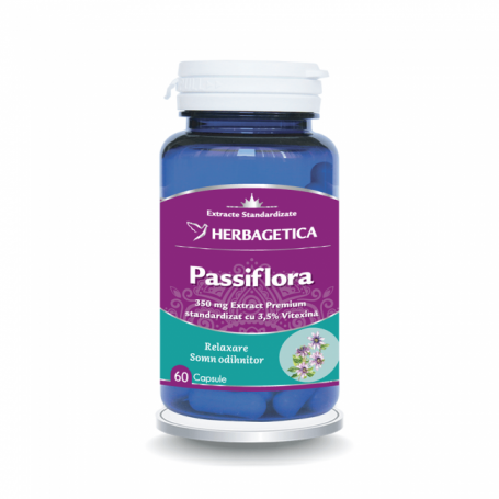 PASSIFLORA, 60 capsule, Herbagetica