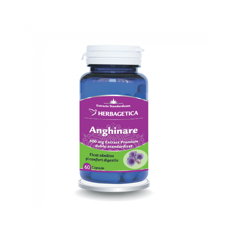 ANGHINARE extract, 60 capsule, Herbagetica