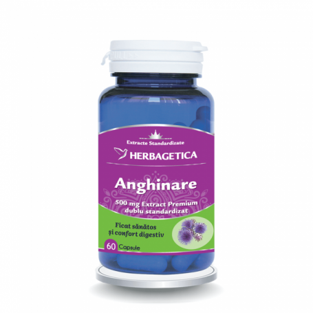 ANGHINARE extract, 60 capsule, Herbagetica