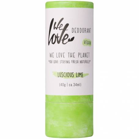 Deodorant natural fara aluminiu stick - Luscious Lime, 40 g - We love the planet