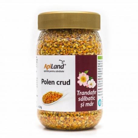 Polen crud de Trandafir salbatic si mar 230g, Apiland