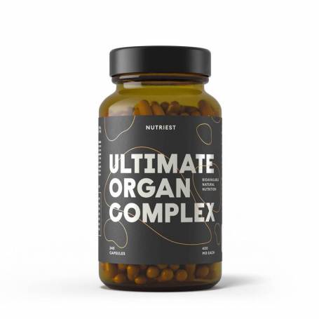 Grass fed Beef ULTIMATE ORGAN COMPLEX – din organe de vita crescuta cu iarba, eco-bio, 240cps, NUTRIEST