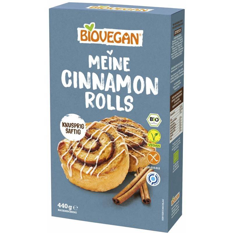 Mix pentru rulouri cu scortisoara, vegan, eco-bio, 440g, Biovegan