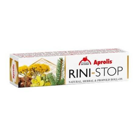 Rini Stop roll-on rinita cu plante si propolis, 10 ml Aprolis