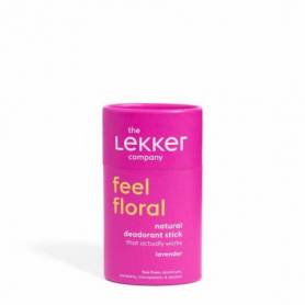 Deodorant stick fara aluminiu, FEEL FLORAL, lavender, 50g LEKKER