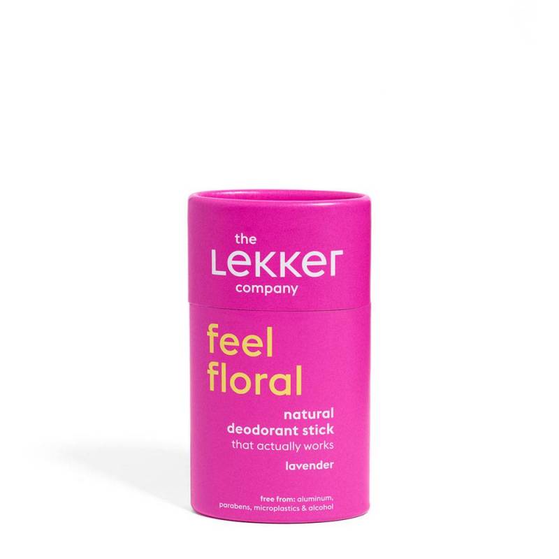 Deodorant stick fara aluminiu, FEEL FLORAL, lavender, 50g LEKKER