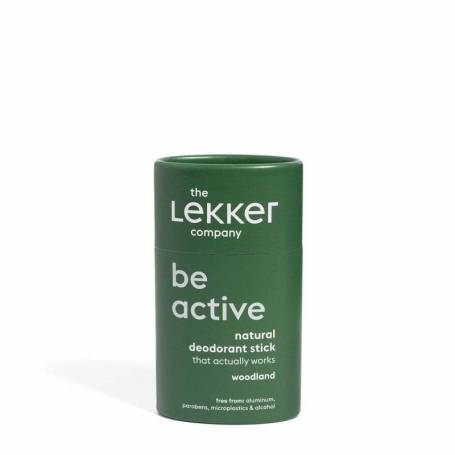 Deodorant stick fara aluminiu, BE ACTIVE, woodland, 50g, LEKKER