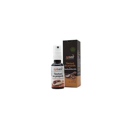 Tinctura de propolis purificat 95%, spray, 30ml, Apiland