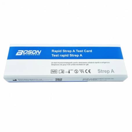 TEST RAPID ANTIGEN STREPTOCOC A, 1 BUC, BOSON