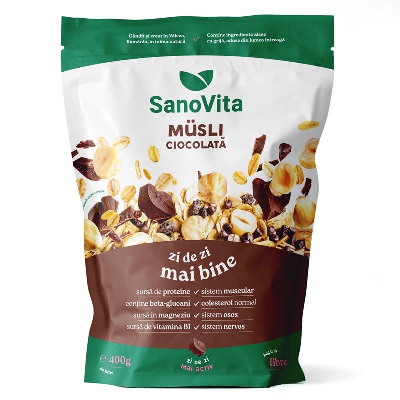 MUSLI ECHILIBRU DIGESTIV, 400g, SANO VITA