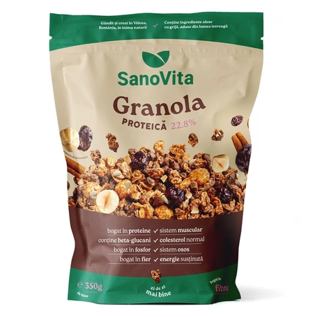 GRANOLA PROTEICA, 350g, SANO VITA