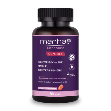 MANHAE MENOPAUSE GUMMIES 60 jeleuri pentru menopauza, VITAVEA