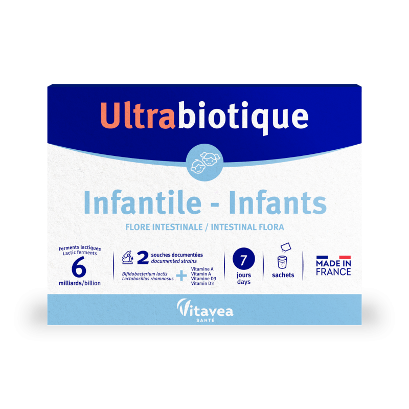 ULTRABIOTIQUE INFANTILE - probiotic copii - 7 plicuri, VITAVEA