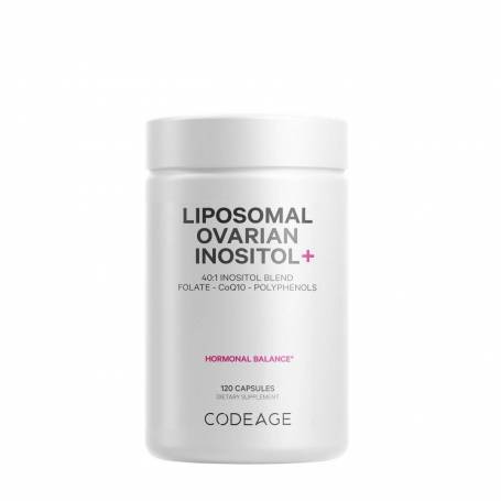 Liposomal Ovarian Myo-Inositol+ cu Coenzima Q10, 120 Cps, Codeage, GNC