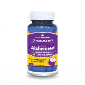 Alzheimed - supliment Alzheimer, 60 capsule, Herbagetica