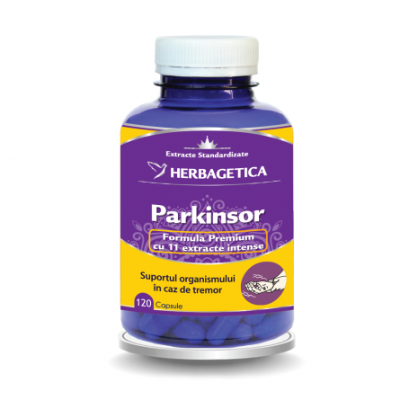 PARKINSOR - supliment Parkinson, 120 capsule, Herbagetica