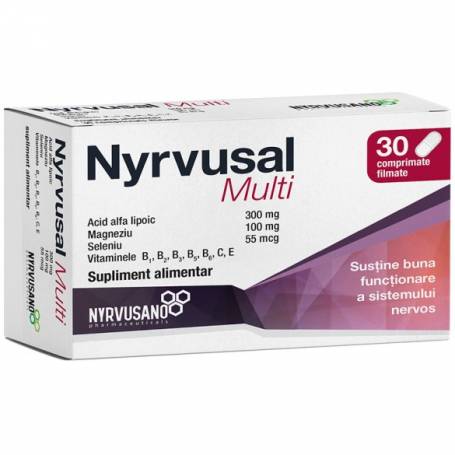 NYRVUSAL MULTI, 30 cp, NYRVUSANO PHARMACEUTICALS