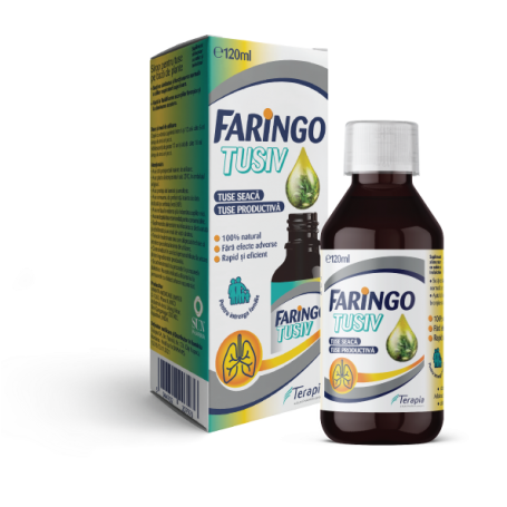 Sirop Faringo Tusiv, 120ml, Terapia