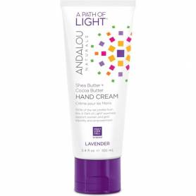 Crema de maini cu lavanda - LAVENDER HAND CREAM, 100 ml, Andalou - SECOM