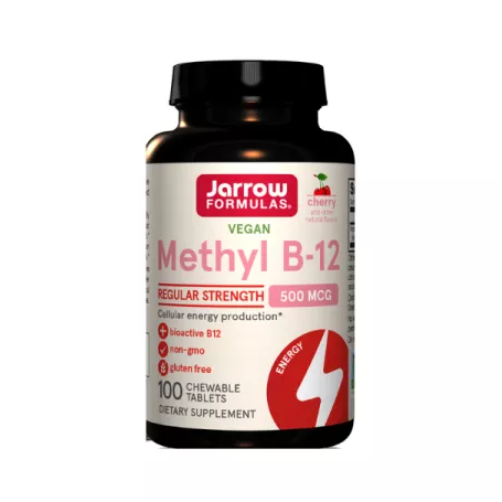 Methyl B-12 - Vitamina B12 - metilcobalamina - 500mcg 100 tab mast, Jarrow - Secom